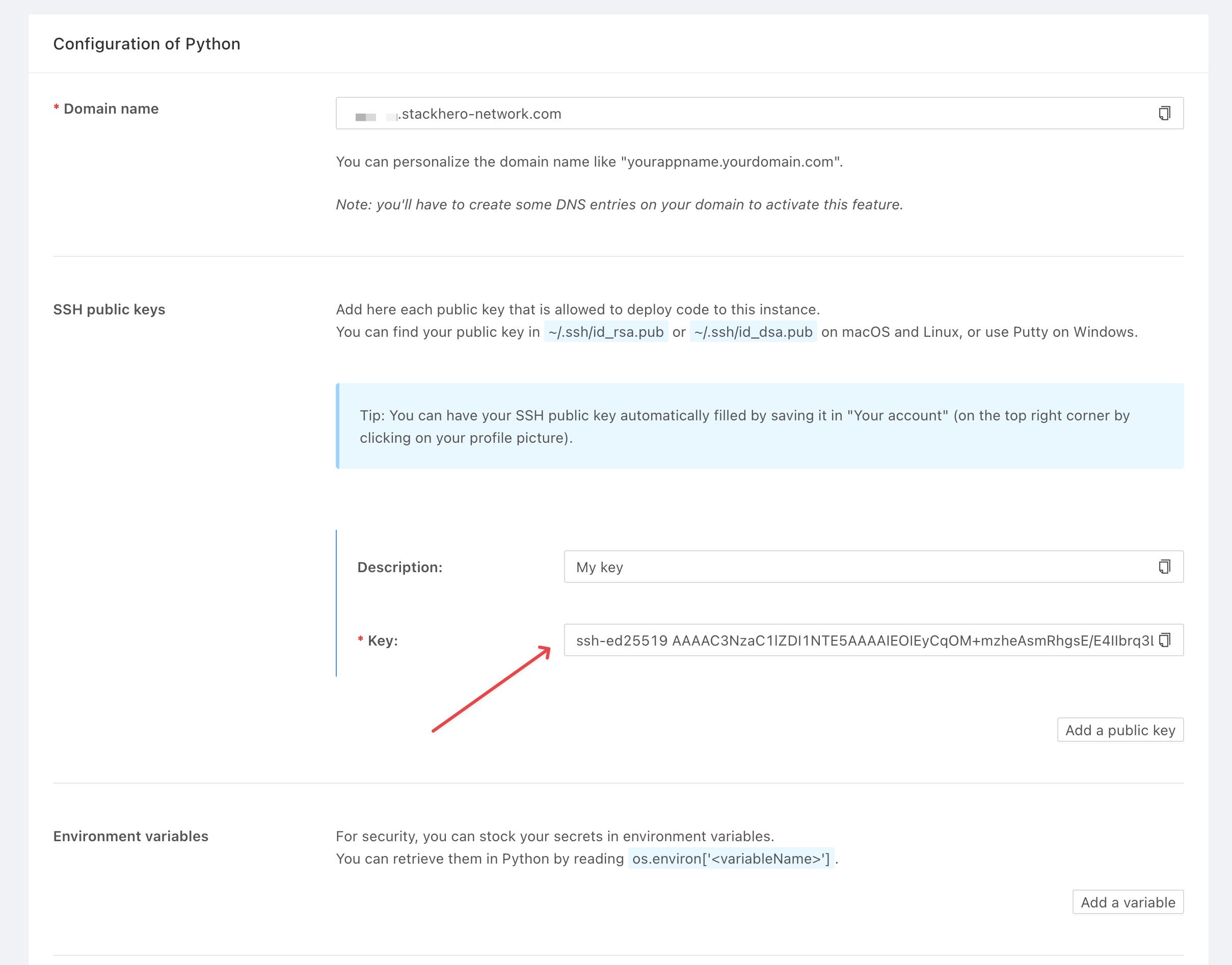 Python: Deploy to production